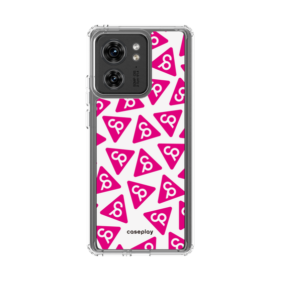 スリムプロテクションケース［ オリジナル - CASEPLAYロゴマーク - ピンク ］