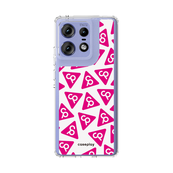 スリムプロテクションケース［ オリジナル - CASEPLAYロゴマーク - ピンク ］