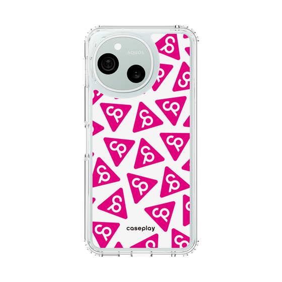 スリムプロテクションケース［ オリジナル - CASEPLAYロゴマーク - ピンク ］