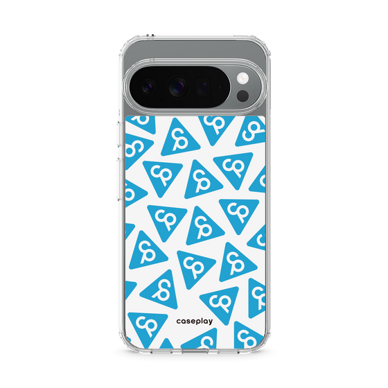 スリムプロテクションケース［ オリジナル - CASEPLAYロゴマーク - ライトブルー ］