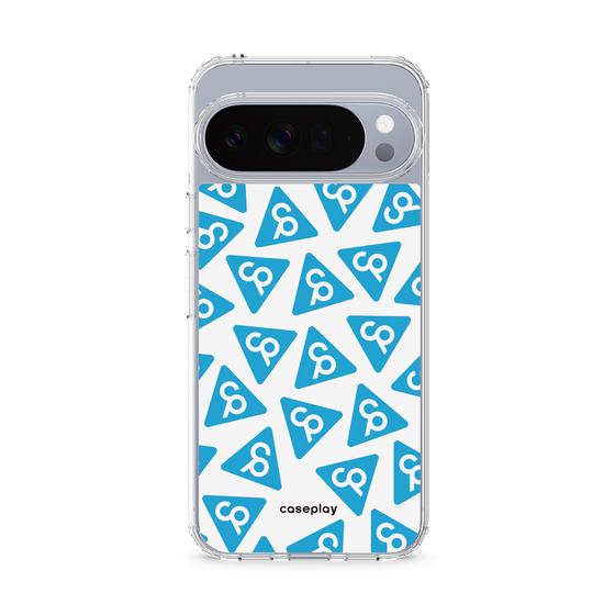 スリムプロテクションケース［ オリジナル - CASEPLAYロゴマーク - ライトブルー ］
