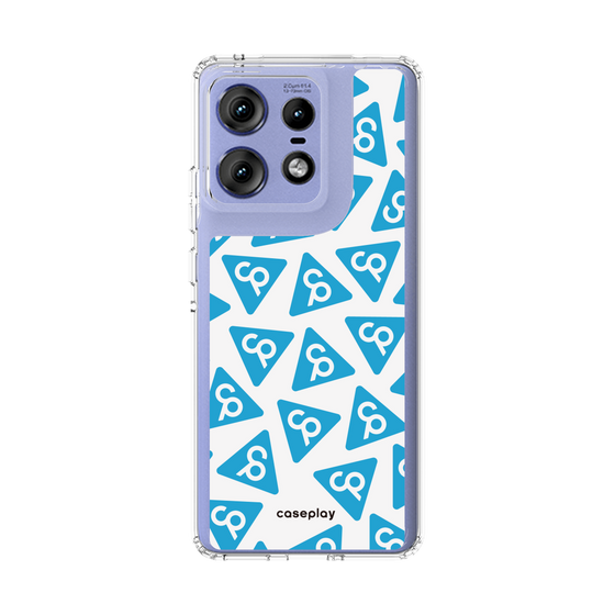 スリムプロテクションケース［ オリジナル - CASEPLAYロゴマーク - ライトブルー ］