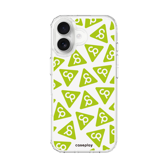 スリムプロテクションケース［ オリジナル - CASEPLAYロゴマーク - グリーン ］