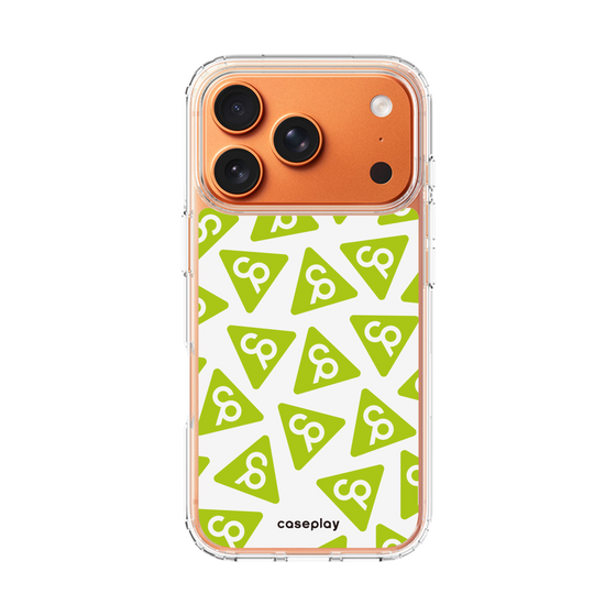スリムプロテクションケース［ オリジナル - CASEPLAYロゴマーク - グリーン ］