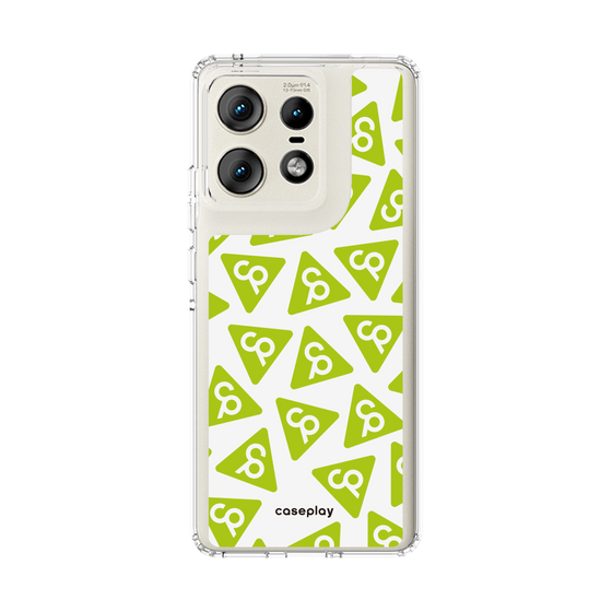 スリムプロテクションケース［ オリジナル - CASEPLAYロゴマーク - グリーン ］