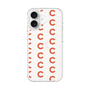 スリムプロテクションケース［ オリジナル - CASEPLAYイニシャル総柄 - オレンジ ］