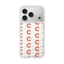 スリムプロテクションケース［ オリジナル - CASEPLAYイニシャル総柄 - オレンジ ］