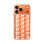 スリムプロテクションケース［ オリジナル - CASEPLAYイニシャル総柄 - オレンジ ］