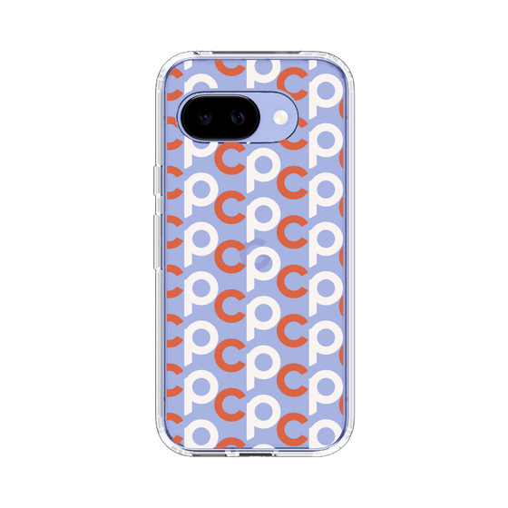 スリムプロテクションケース［ オリジナル - CASEPLAYイニシャル総柄 - オレンジ ］
