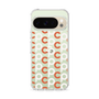 スリムプロテクションケース［ オリジナル - CASEPLAYイニシャル総柄 - オレンジ ］