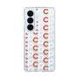スリムプロテクションケース［ オリジナル - CASEPLAYイニシャル総柄 - オレンジ ］