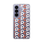スリムプロテクションケース［ オリジナル - CASEPLAYイニシャル総柄 - オレンジ ］