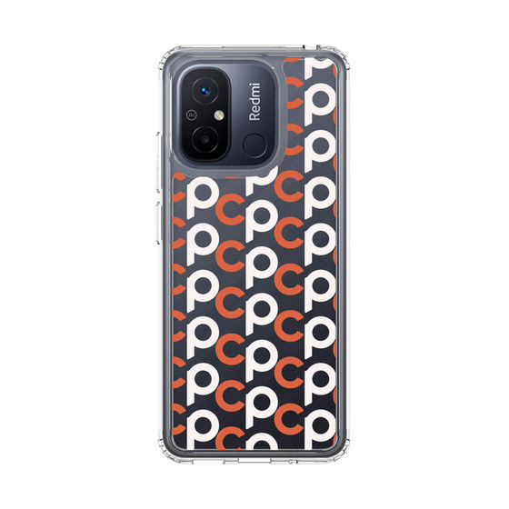 スリムプロテクションケース［ オリジナル - CASEPLAYイニシャル総柄 - オレンジ ］