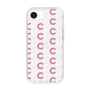 スリムプロテクションケース［ オリジナル - CASEPLAYイニシャル総柄 - ピンク ］
