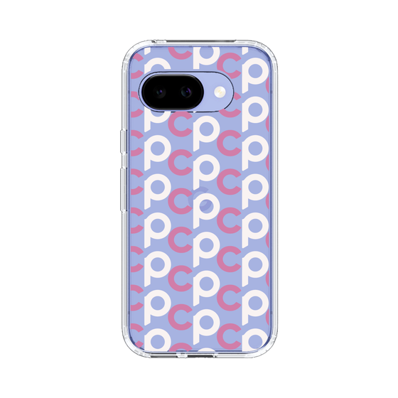 スリムプロテクションケース［ オリジナル - CASEPLAYイニシャル総柄 - ピンク ］
