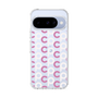 スリムプロテクションケース［ オリジナル - CASEPLAYイニシャル総柄 - ピンク ］