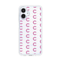 スリムプロテクションケース［ オリジナル - CASEPLAYイニシャル総柄 - ピンク ］
