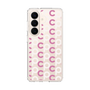 スリムプロテクションケース［ オリジナル - CASEPLAYイニシャル総柄 - ピンク ］