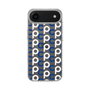 スリムプロテクションケース［ オリジナル - CASEPLAYイニシャル総柄 - ネイビー ］