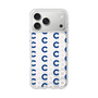 スリムプロテクションケース［ オリジナル - CASEPLAYイニシャル総柄 - ネイビー ］