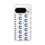 スリムプロテクションケース［ オリジナル - CASEPLAYイニシャル総柄 - ネイビー ］