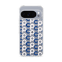 スリムプロテクションケース［ オリジナル - CASEPLAYイニシャル総柄 - ネイビー ］