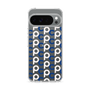 スリムプロテクションケース［ オリジナル - CASEPLAYイニシャル総柄 - ネイビー ］