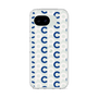 スリムプロテクションケース［ オリジナル - CASEPLAYイニシャル総柄 - ネイビー ］