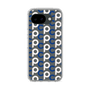 スリムプロテクションケース［ オリジナル - CASEPLAYイニシャル総柄 - ネイビー ］