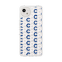 スリムプロテクションケース［ オリジナル - CASEPLAYイニシャル総柄 - ネイビー ］