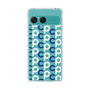 スリムプロテクションケース［ オリジナル - CASEPLAYイニシャル総柄 - ネイビー ］