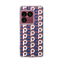 スリムプロテクションケース［ オリジナル - CASEPLAYイニシャル総柄 - ネイビー ］