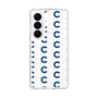 スリムプロテクションケース［ オリジナル - CASEPLAYイニシャル総柄 - ネイビー ］