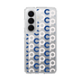 スリムプロテクションケース［ オリジナル - CASEPLAYイニシャル総柄 - ネイビー ］