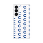 スリムプロテクションケース［ オリジナル - CASEPLAYイニシャル総柄 - ネイビー ］
