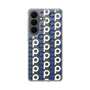 スリムプロテクションケース［ オリジナル - CASEPLAYイニシャル総柄 - ネイビー ］