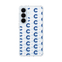 スリムプロテクションケース［ オリジナル - CASEPLAYイニシャル総柄 - ネイビー ］