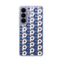 スリムプロテクションケース［ オリジナル - CASEPLAYイニシャル総柄 - ネイビー ］