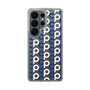 スリムプロテクションケース［ オリジナル - CASEPLAYイニシャル総柄 - ネイビー ］