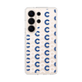 スリムプロテクションケース［ オリジナル - CASEPLAYイニシャル総柄 - ネイビー ］