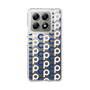 スリムプロテクションケース［ オリジナル - CASEPLAYイニシャル総柄 - ネイビー ］
