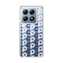 スリムプロテクションケース［ オリジナル - CASEPLAYイニシャル総柄 - ネイビー ］