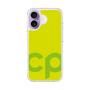 スリムプロテクションケース［ オリジナル - CASEPLAYイニシャル - グリーン ］