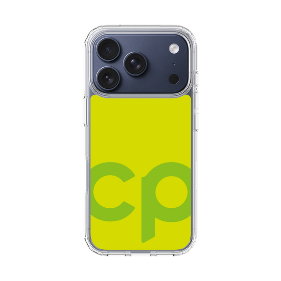 スリムプロテクションケース［ オリジナル - CASEPLAYイニシャル - グリーン ］