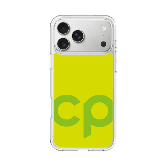 スリムプロテクションケース［ オリジナル - CASEPLAYイニシャル - グリーン ］