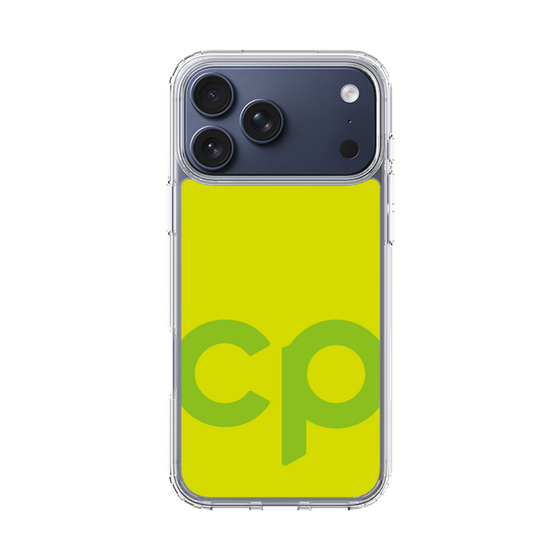 スリムプロテクションケース［ オリジナル - CASEPLAYイニシャル - グリーン ］