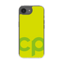 スリムプロテクションケース［ オリジナル - CASEPLAYイニシャル - グリーン ］