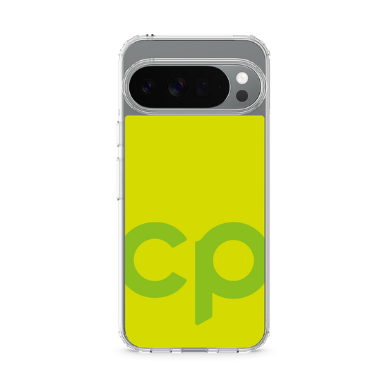 スリムプロテクションケース［ オリジナル - CASEPLAYイニシャル - グリーン ］