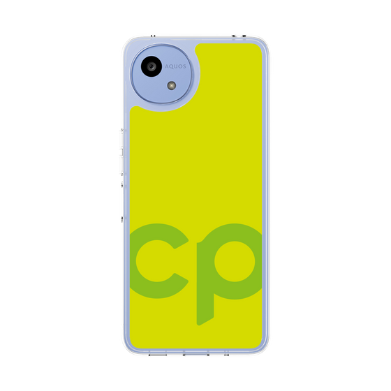 スリムプロテクションケース［ オリジナル - CASEPLAYイニシャル - グリーン ］