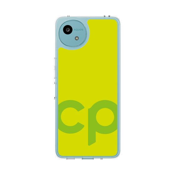 スリムプロテクションケース［ オリジナル - CASEPLAYイニシャル - グリーン ］
